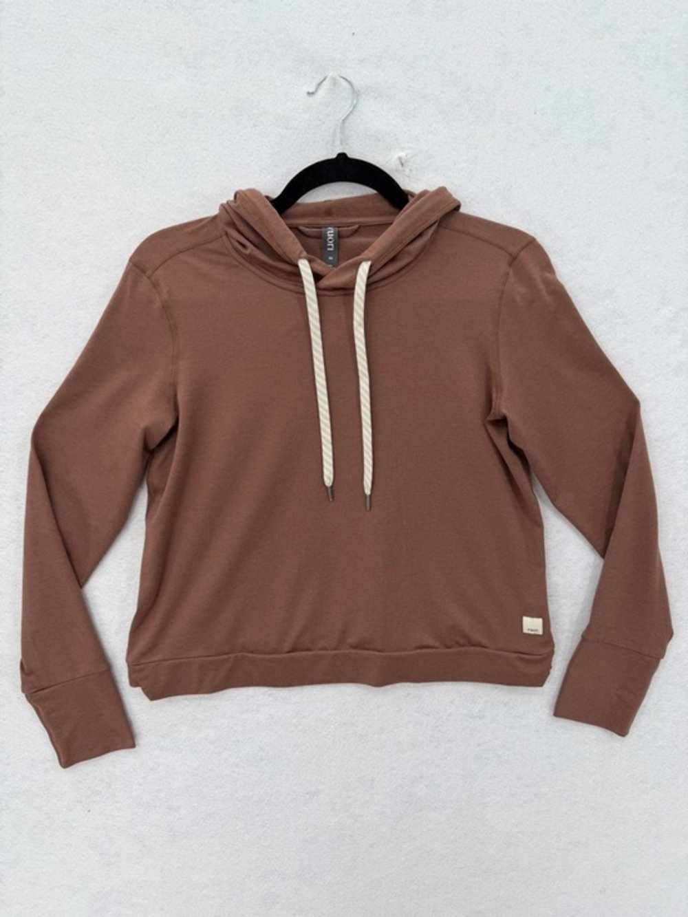 Vuori Women’s Halo Essential Hoodie Cardamom Heather Size X-Small VW226